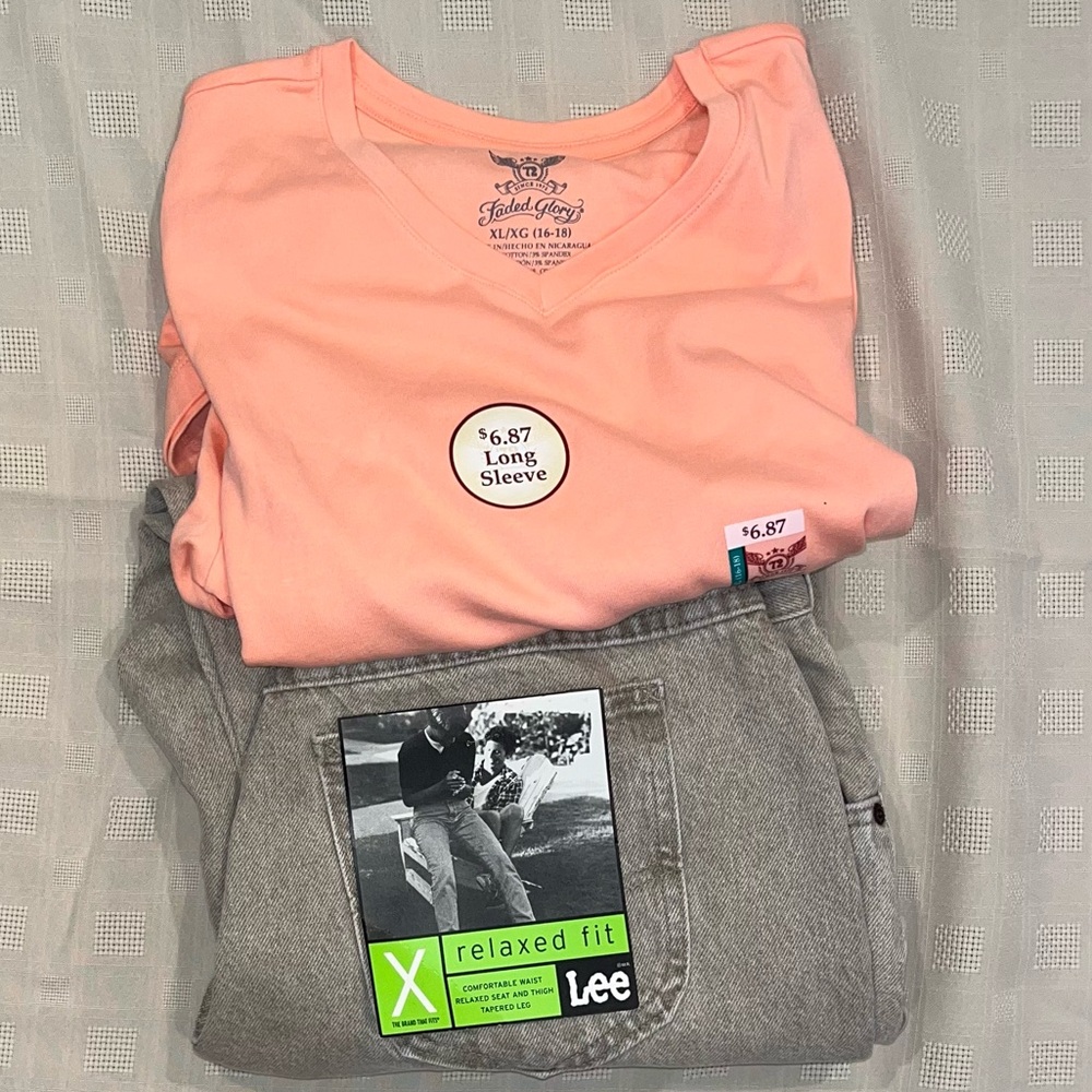 Lee Riders Women's Jeans Tan Relaxed Fit 18S new with tags